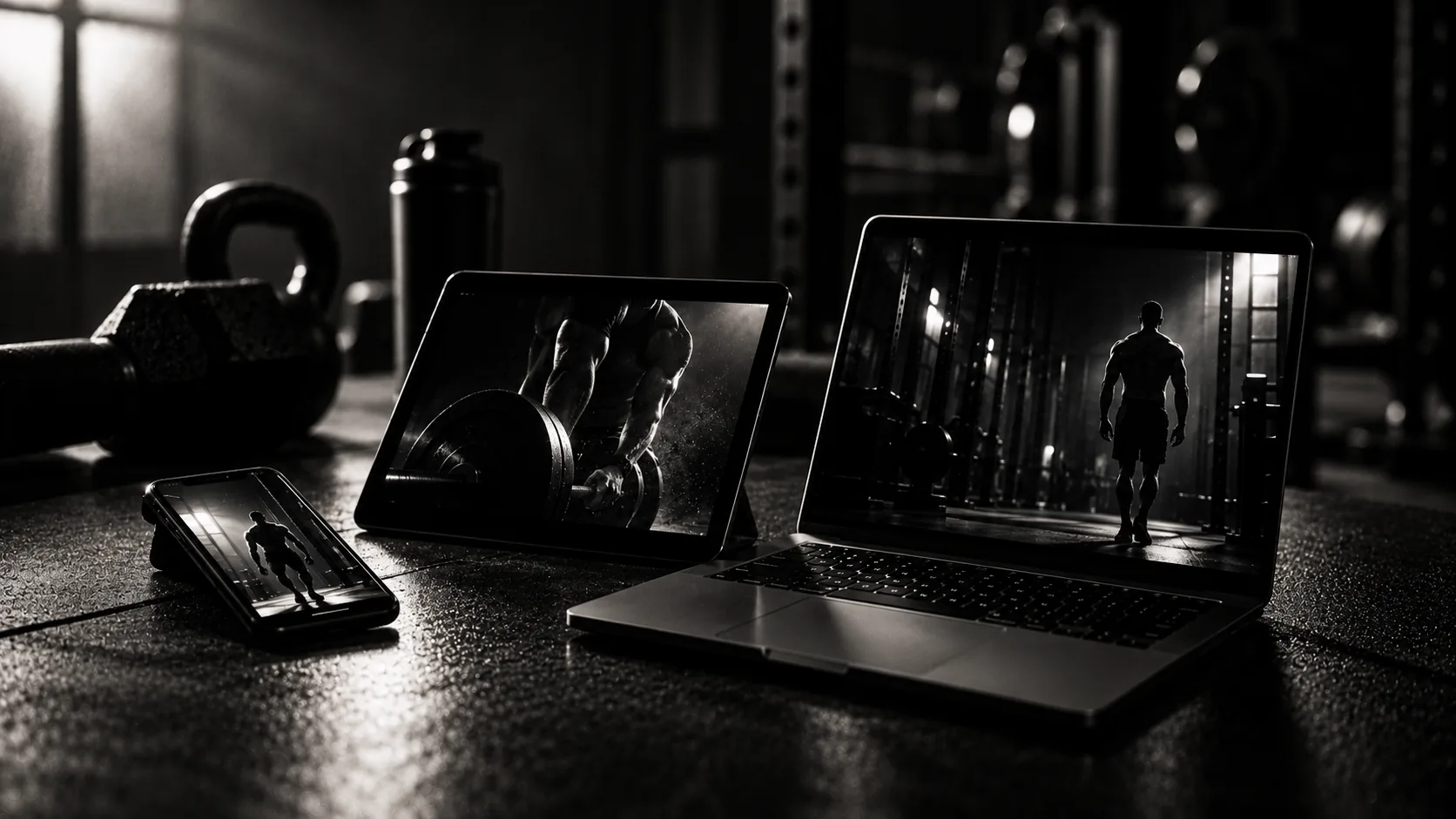One free workout app for web, iPhone and Android.